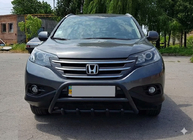 Honda CRV 2012–2016 Keulaputki WT003 Black (ruostumaton teräs) kuva 1