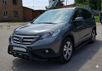 Honda CRV 2012–2016 Keulaputki WT003 Black (ruostumaton teräs) kuva 4