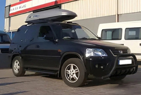Honda CRV 1996–2001 Karjapuskuri WT003 Black (ruostumaton teräs) kuva 3