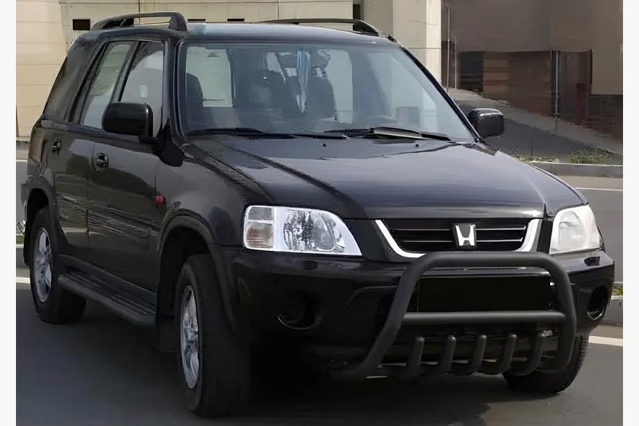 Honda CRV 1996–2001 Karjapuskuri WT003 Black (ruostumaton teräs) Image