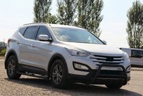 Hyundai Santa Fe 3 2012–2018 Etupuskuriputki WT003 Black (ruostumaton teräs) kuva 4