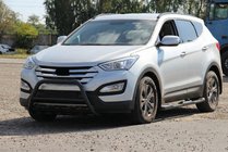 Hyundai Santa Fe 3 2012–2018 Etupuskuriputki WT003 Black (ruostumaton teräs) kuva 5