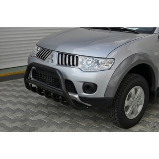 Karjapuskuri WT003 Black (ruostumaton teräs) Mitsubishi L200 2006–2015 kuva 1