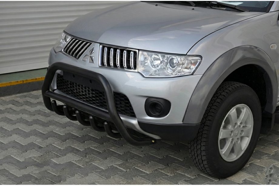 Mitsubishi L200 2006–2015 Karjapuskuri WT003 Black (ruostumaton teräs) Image