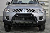 Mitsubishi Pajero Sport 2008–2015 Keulaputki WT003 Black (ruostumaton teräs) kuva 3