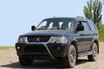 Mitsubishi Pajero Sport 1996–2007 Karjapuskuri WT003 Black (RST) kuva 3