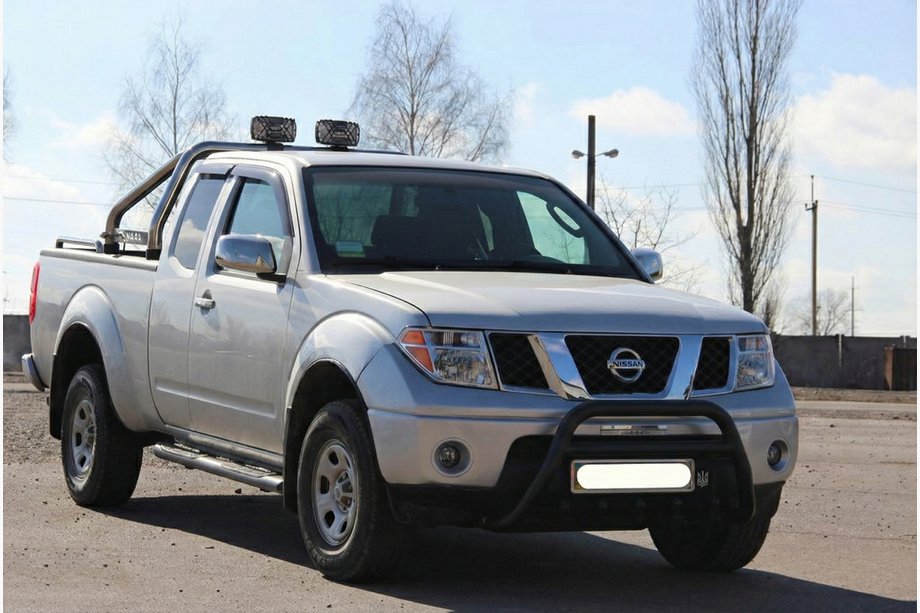 Nissan Navara 2006–2015 Karjapuskuri WT003 Black (RST) Image