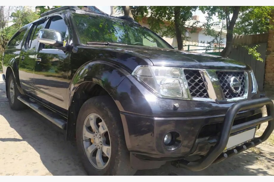 Nissan Pathfinder R51 2005–2014 Karjapuskuri WT003 Black (RST) Image