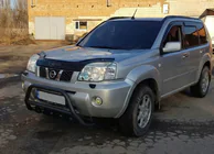 Nissan X-trail T31 2007–2014 Karjapuskuri WT003 Black (ruostumaton teräs) kuva 11