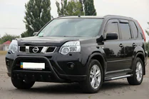 Nissan X-trail T31 2007–2014 Karjapuskuri WT003 Black (ruostumaton teräs) kuva 4
