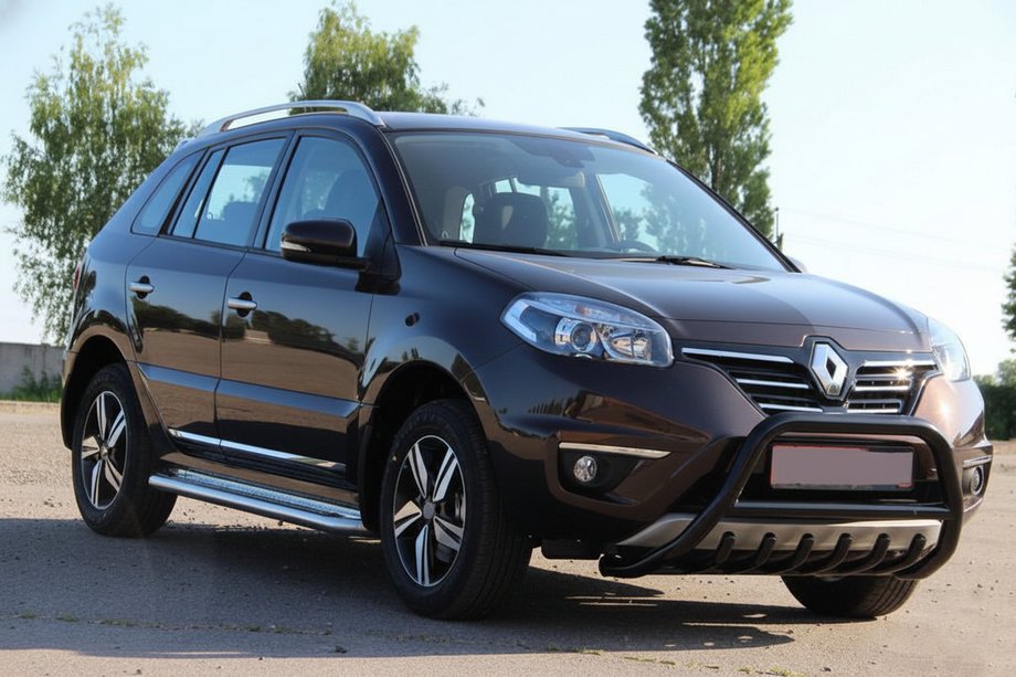 Renault Koleos 2008–2016 Karjapuskuri WT003 Black (ruostumaton teräs) Kuva 4