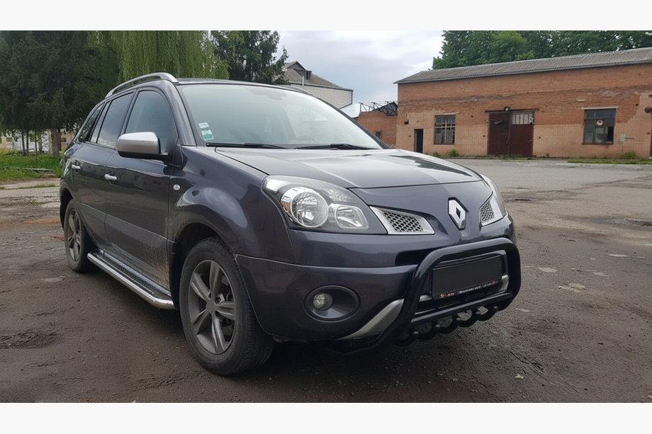 Renault Koleos 2008–2016 Karjapuskuri WT003 Black (ruostumaton teräs) Kuva 6