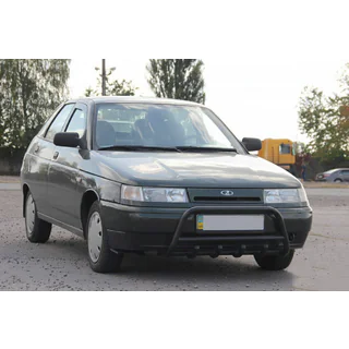 Bullbar WT003 Black 60 mm (ruostumaton teräs) ВАЗ 2110-21115 1995–2015 kuva 2