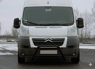 Fiat Ducato 2006–2025 Etupuskuriputki WT003 Black (ruostumaton teräs) kuva 4