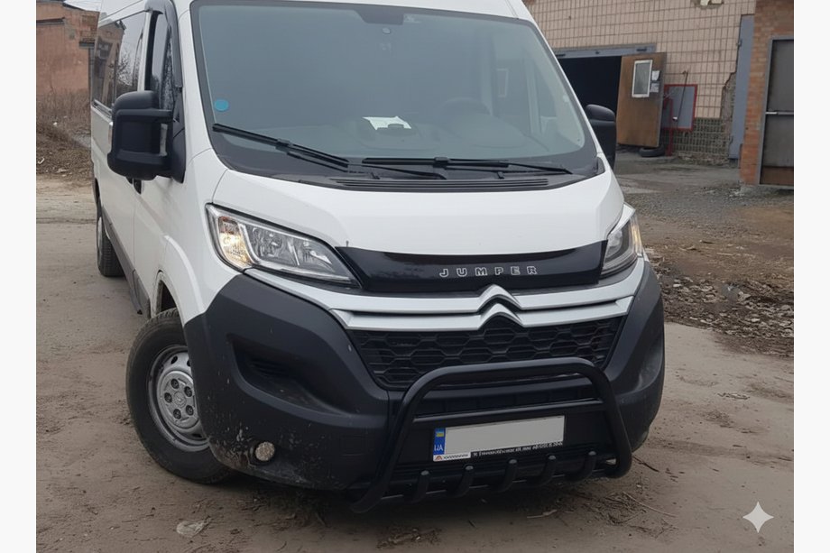 Fiat Ducato 2006–2025 Etupuskuriputki WT003 Black (ruostumaton teräs) Image