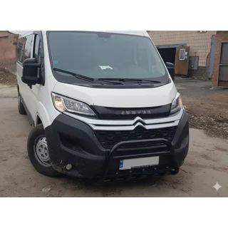 Etupuskuriputki WT003 Black (ruostumaton teräs) kuva 1