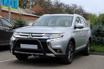 Mitsubishi Outlander 2012–2021 Karjapuskuri WT003 Black (ruostumaton teräs) kuva 3
