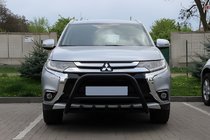 Mitsubishi Outlander 2012–2021 Karjapuskuri WT003 Black (ruostumaton teräs) kuva 4