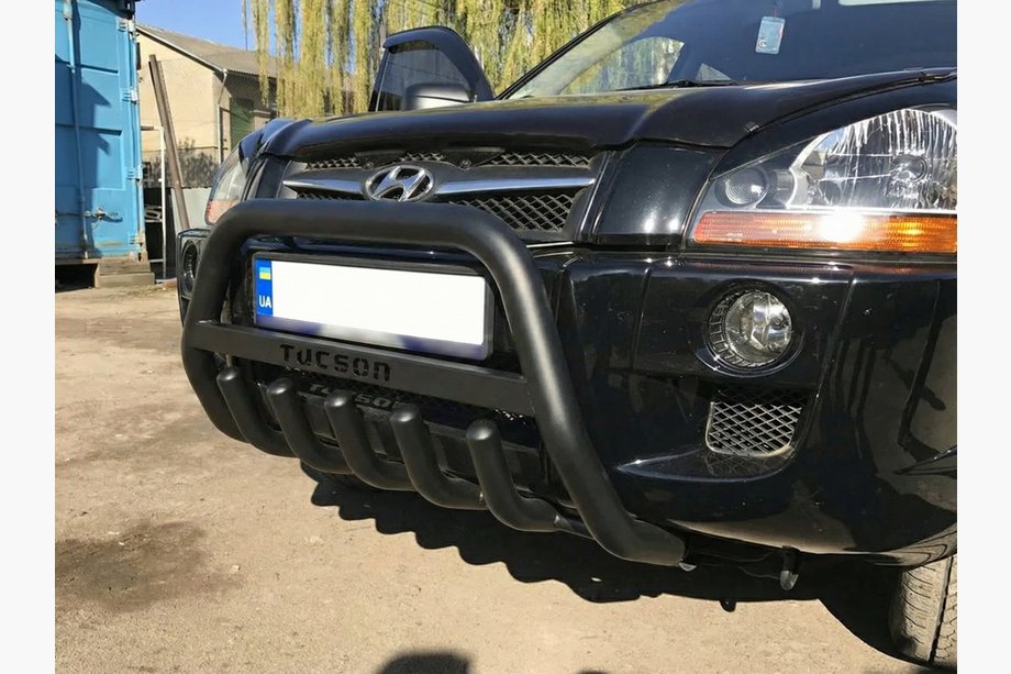 Hyundai Tucson JM 2004– Karjapuskuri WT004 Black (ruostumaton teräs) Image