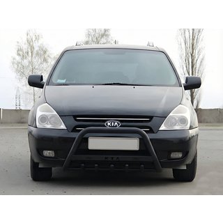 Karjapuskuri WT004 Black (ruostumaton teräs) Kia Carnival 2002–2013 kuva 1