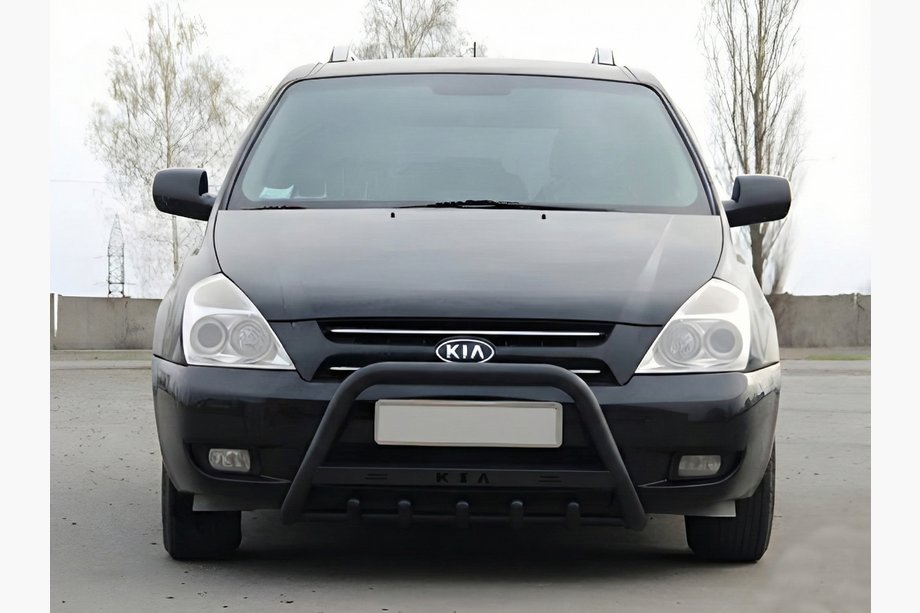 Kia Carnival 2002–2013 Karjapuskuri WT004 Black (ruostumaton teräs) Image