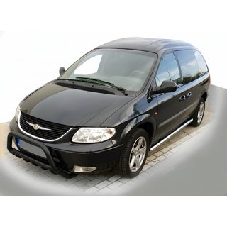 Etupuskuriputki WT003 Black (ruostumaton teräs) Chrysler Voyager 2001–2007 kuva 1