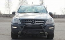 Mercedes ML W164 2005–2011 Karjapuskuri WT003 Black (ruostumaton teräs) kuva 1