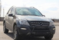 Mercedes ML W164 2005–2011 Karjapuskuri WT003 Black (ruostumaton teräs) kuva 3