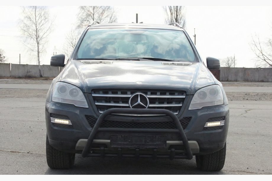 Mercedes ML W164 2005–2011 Karjapuskuri WT003 Black (ruostumaton teräs) Image
