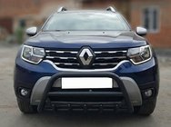 Renault Duster 2018–2024 Karjapuskuri ilman logoa WT003 Black (ruostumaton teräs) kuva 3