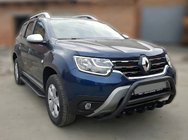 Renault Duster 2018–2024 Karjapuskuri ilman logoa WT003 Black (ruostumaton teräs) kuva 1