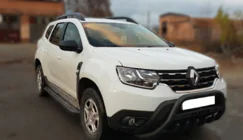 Renault Duster 2018–2024 Karjapuskuri WT004 Black -tekstillä (ruostumaton teräs) kuva 4