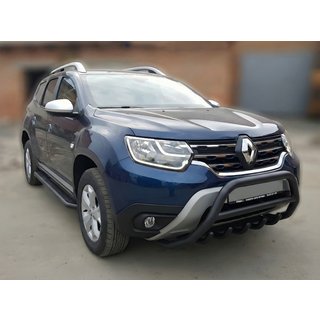Karjapuskuri ilman logoa WT003 Black (ruostumaton teräs) Dacia Duster 2018–2024 kuva 1