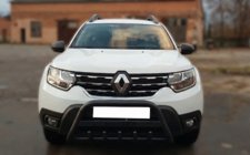Dacia Duster 2018–2024 Karjapuskuri WT004 Black -tekstillä (ruostumaton teräs) kuva 3