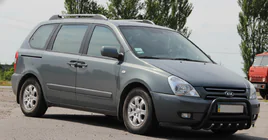 Kia Carnival 2002–2013 Karjapuskuri WT003 Black (RST) kuva 3