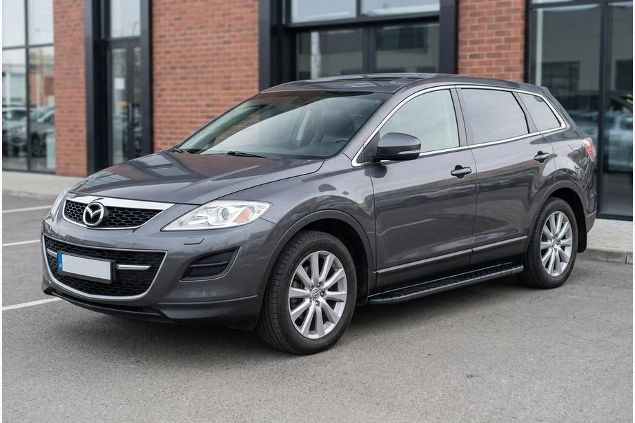 Mazda CX-9 2007–2016 Sivuporrast Bosphorus Black (2 kpl, alumiini) Image