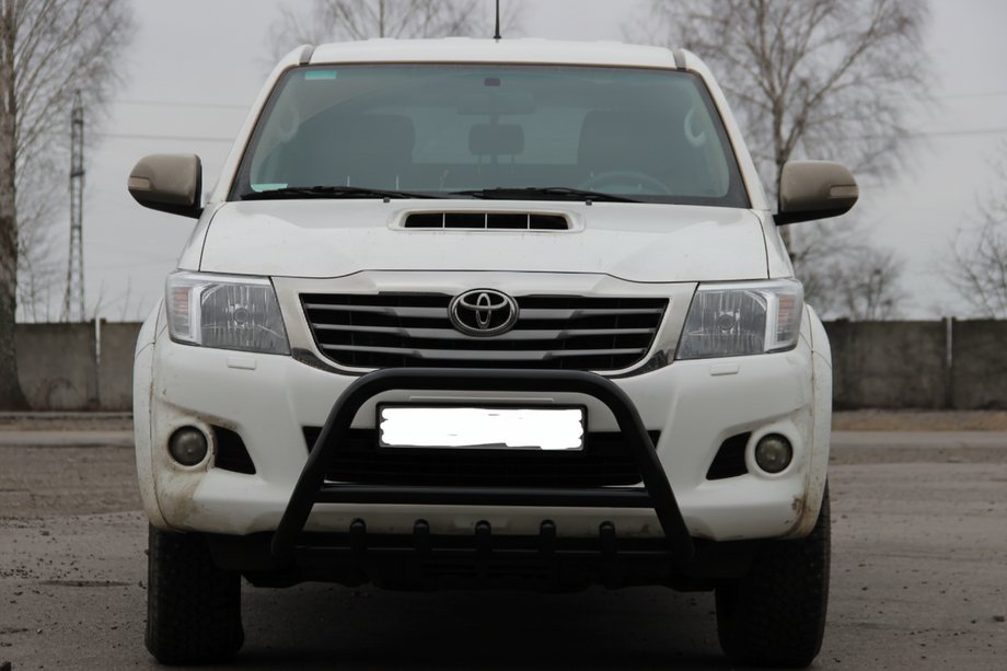 Toyota Hilux 2006–2015 Karjapuskuri WT003 Black (RST) Image
