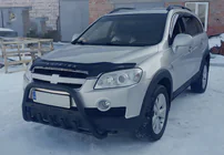 Chevrolet Captiva 2006–2019 Karjapuskuri WT004 Black (ruostumaton teräs) kuva 1