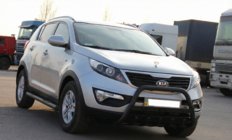 Kia Sportage 2010–2015 Karjapuskuri WT004 Black (ruostumaton teräs) kuva 3