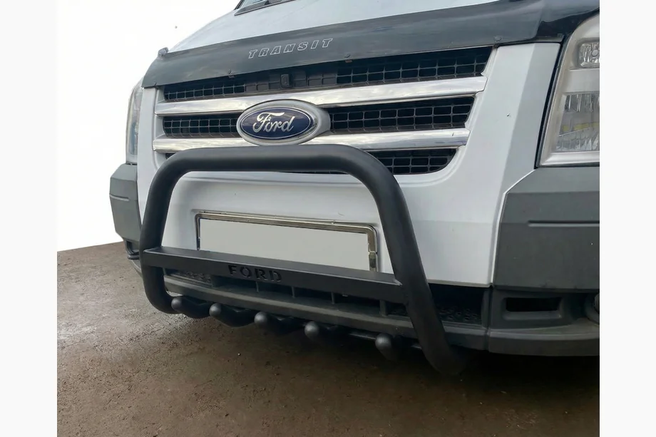 Ford Transit 2000–2014 Karjapuskuri WT004 Black (ruostumaton teräs) Image