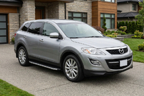 Mazda CX-9 2007–2016 Fullmond sivuaskelmat (2 kpl, alumiini) kuva 1