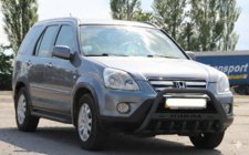 Honda CRV 2001–2006 Karjapuskuri WT004 Black (ruostumaton teräs) kuva 2