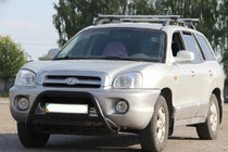 Hyundai Santa Fe 1 2000–2006 Karjapuskuri WT004 Black (ruostumaton teräs) kuva 1