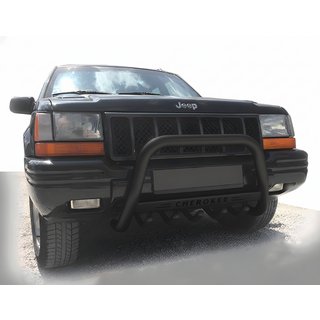 Karjapuskuri WT004 Black (ruostumaton teräs) Jeep Grand Cherokee WJ 1999–2004 kuva 1