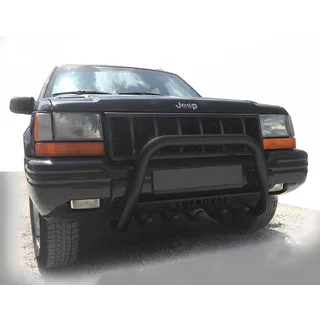 Karjapuskuri WT004 Black (ruostumaton teräs) Jeep Grand Cherokee WJ 1999–2004 kuva 1