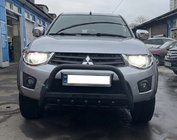 Mitsubishi L200 2006–2015 Karjapuskuri WT004 Black (ruostumaton teräs) kuva 1