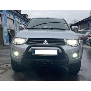 Karjapuskuri WT004 Black (ruostumaton teräs) Mitsubishi L200 2006–2015 kuva 2