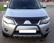 Mitsubishi Outlander 2006–2012 Karjapuskuri WT004 Black (ruostumaton teräs) kuva 1