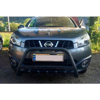 Karjapuskuri WT004 Black (ruostumaton teräs) Nissan Qashqai 2007–2010 kuva 1