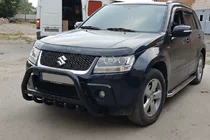 Suzuki Grand Vitara 2005–2017 Karjapuskuri WT004 Black (ruostumaton teräs) kuva 5